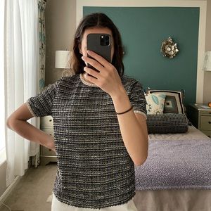 Zara Tweed Shirt